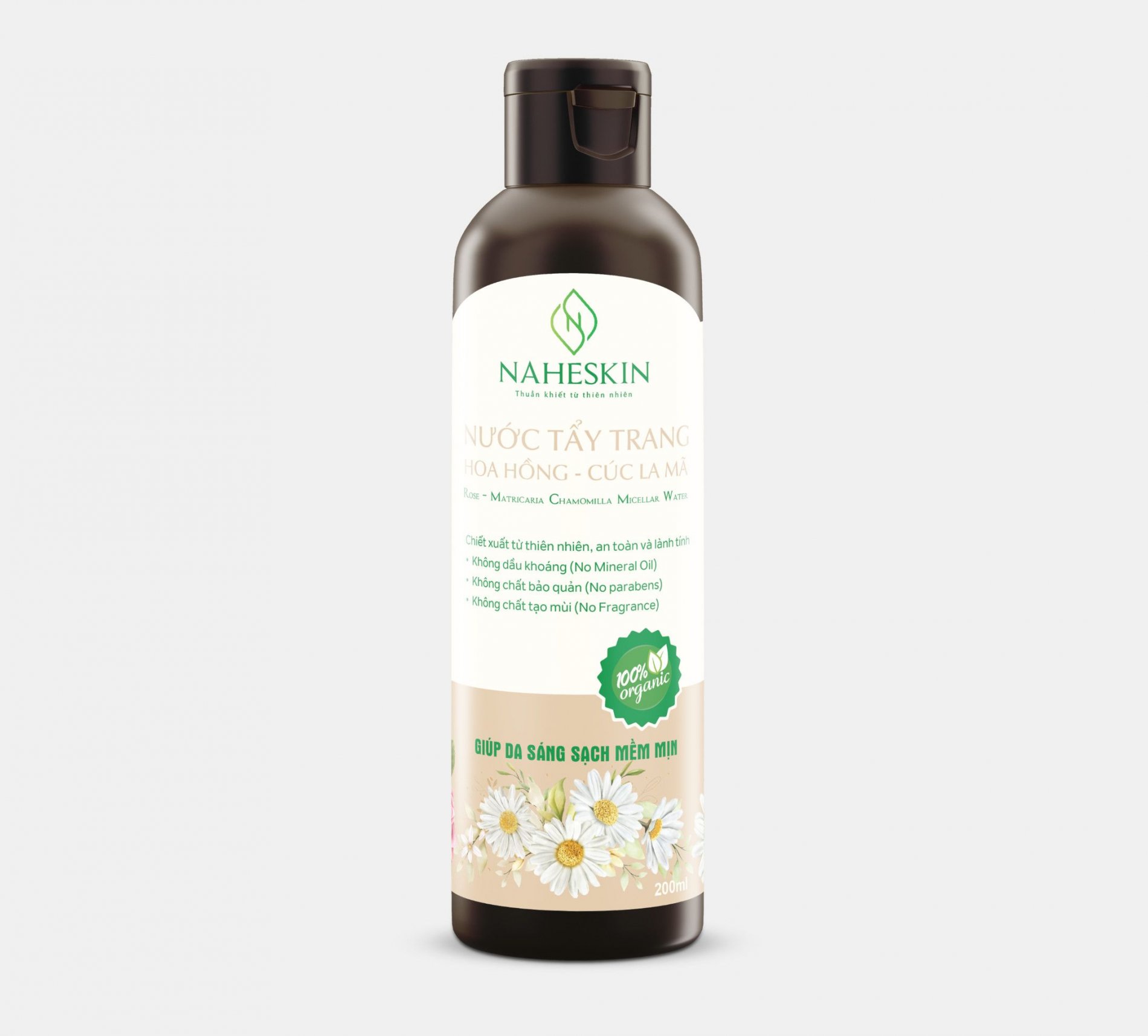 Nước tẩy trang Hoa Hồng - Cúc La Mã