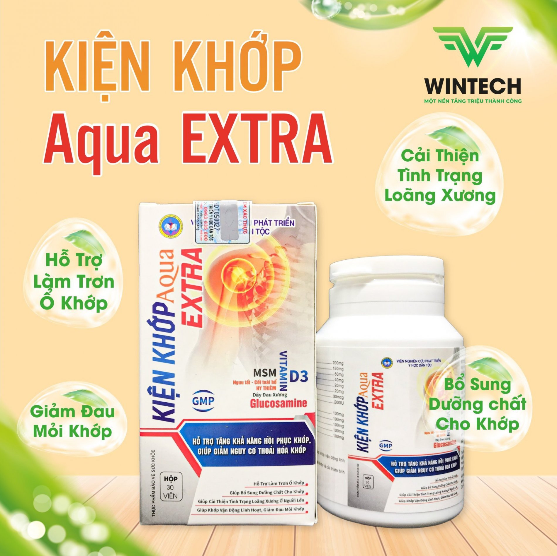 Thực phẩm kiện khớp Aqua Extra