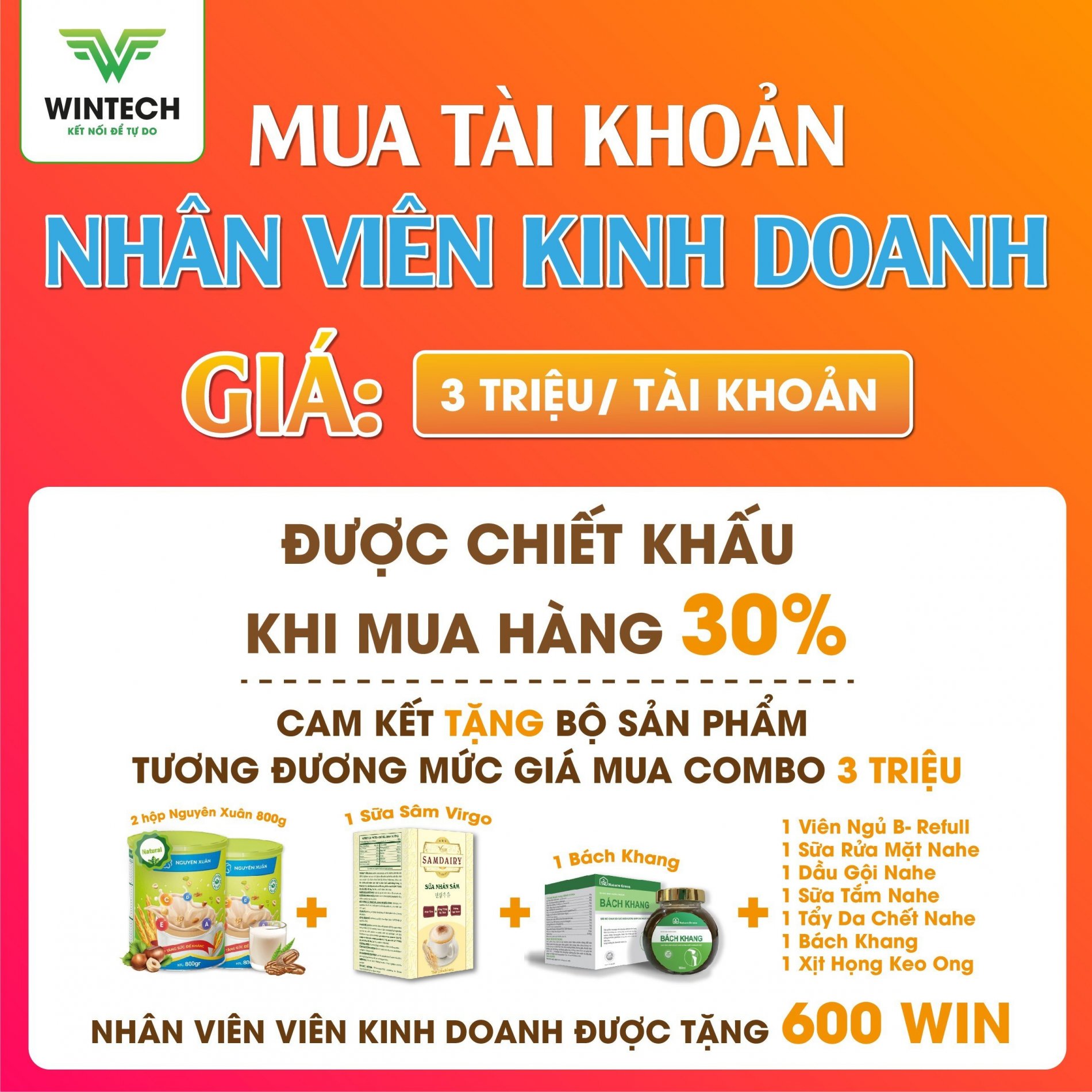 Tài khoản Nhân Viên Kinh Doanh