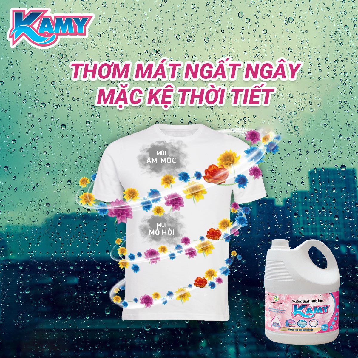 Nước Giặt Sinh Học Kamy