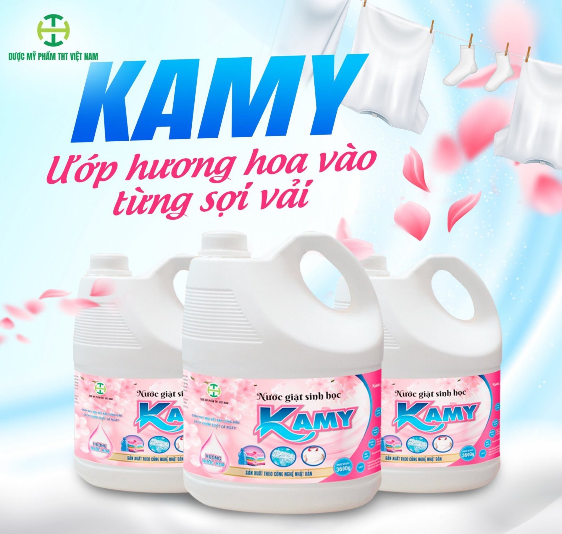 Nước Giặt Sinh Học Kamy