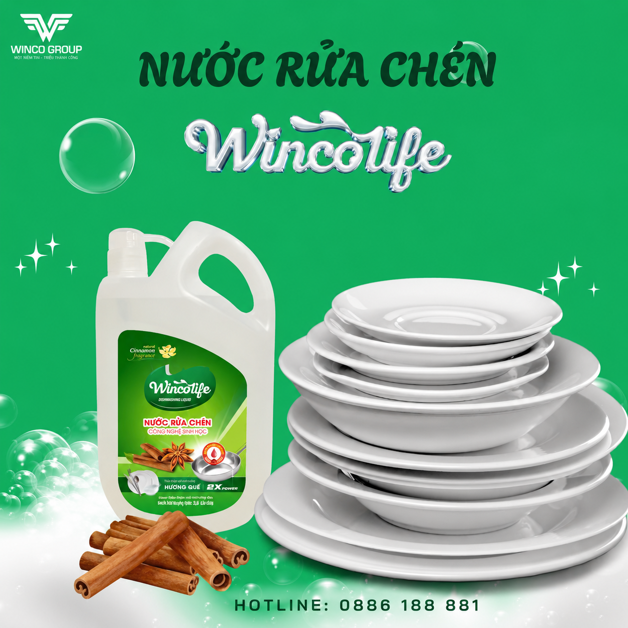 NƯỚC RỬA CHÉN CAO CẤP