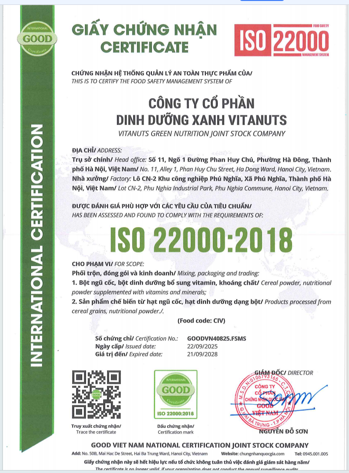 Sữa hạt dinh dưỡng NGUYÊN XUÂN (hộp 800g)